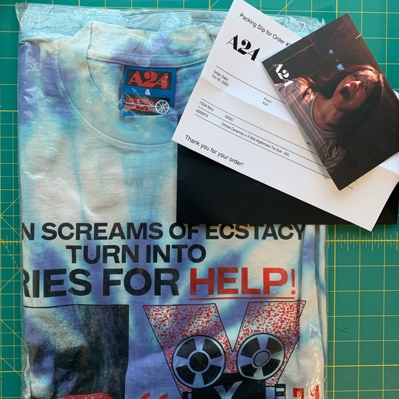 A24 X “wet nightmare” t-shirt NWT - Picture 4 of 4